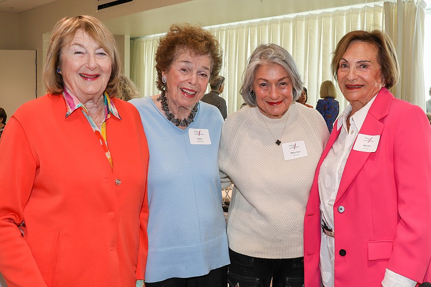 Karin Meyers, Irene Kauffman, Mary Lou Winnick and Marion Levine