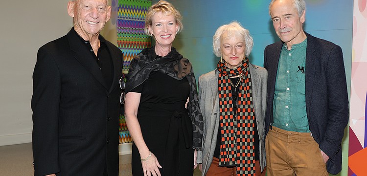 Keith Monda and Veronica Brady with Monica Guggisberg and Philip Baldwin