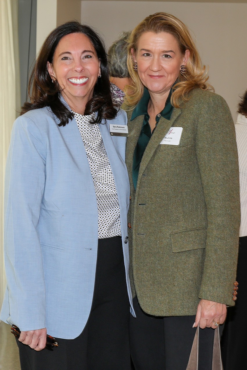 Sara Robinson and Pauline Wamsler