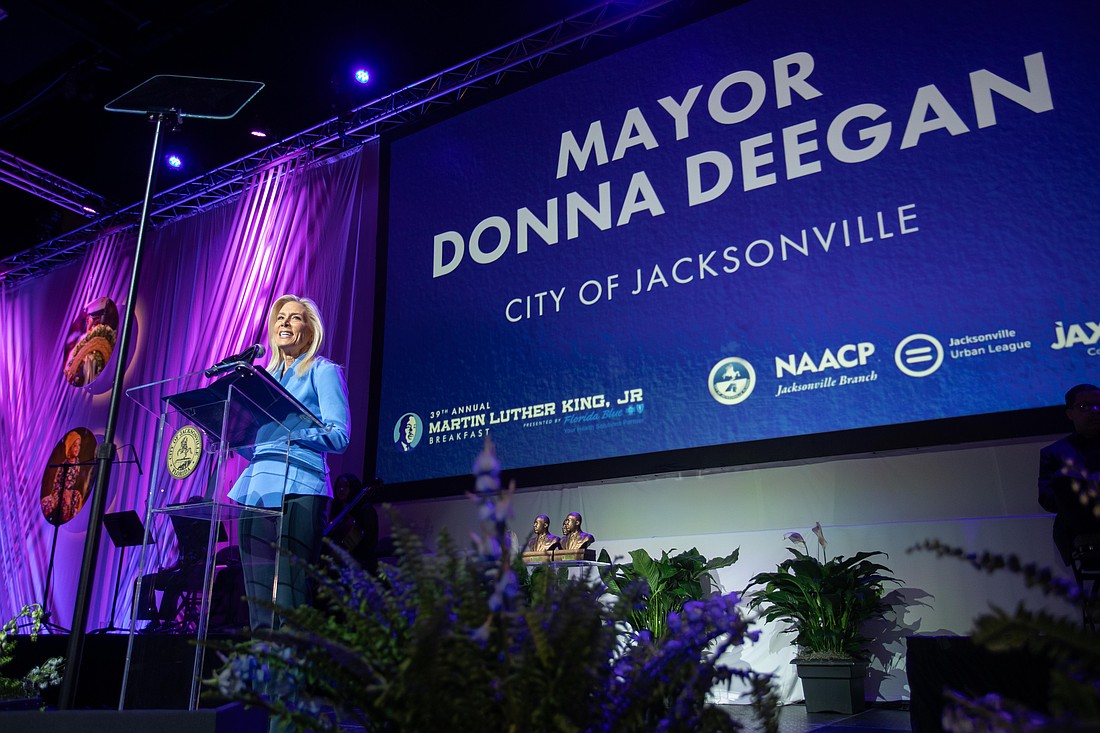 Jacksonville Mayor Donna Deegan.
