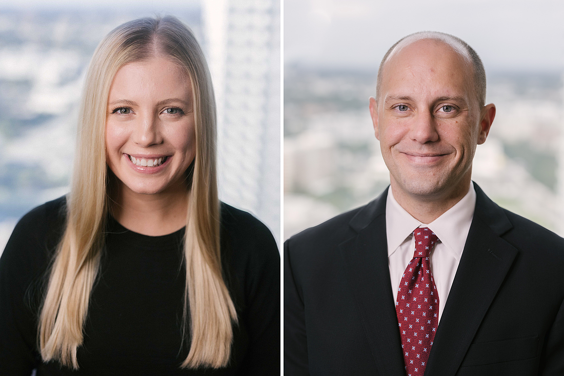 Brooke B. Dawson and Dennis A. Paleveda have been named new shareholders in Tampa-based firm Rivero, Gordimer & Company.