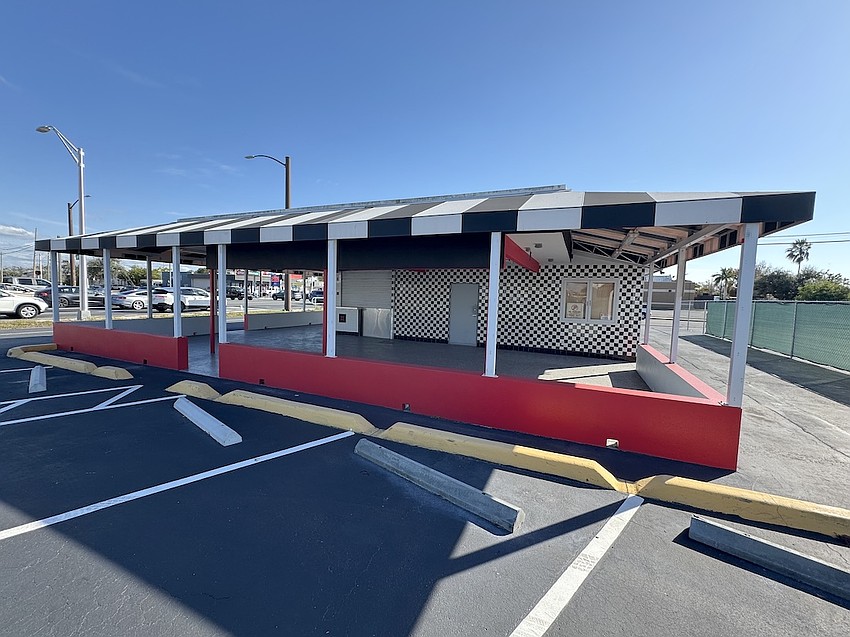 There are just over a dozen parking spaces at the restaurant. There are just over a dozen parking spaces at the restaurant.