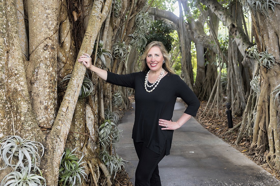 Jennifer Rominiecki brought the living museum concept to Marie Selby Botanical Gardens when she was named president and CEO in 2015.