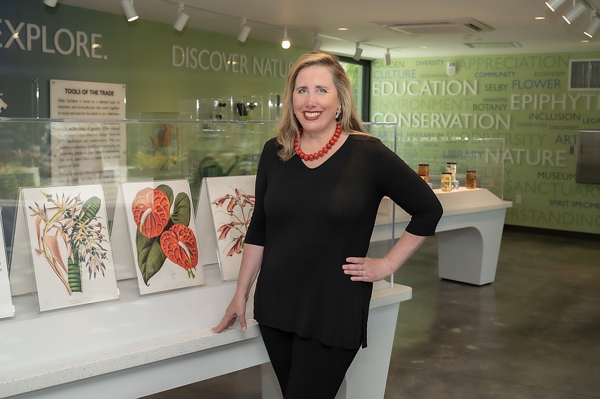 Jennifer Rominiecki has guided the master plan and expansion of Marie Selby Botanical Gardens.