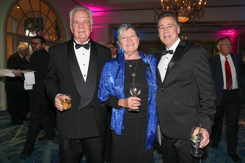 Bob and Gwen Krivi with Paul Scire