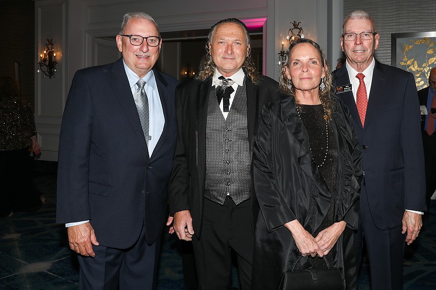 Ed Andershock, Richard Parker, Charlie Lenger and Billy Robinson