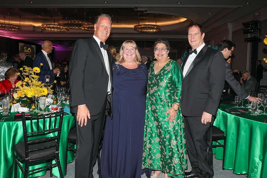 Jay and Amy Young with Dr. Anila Jain and Bill Mariotti