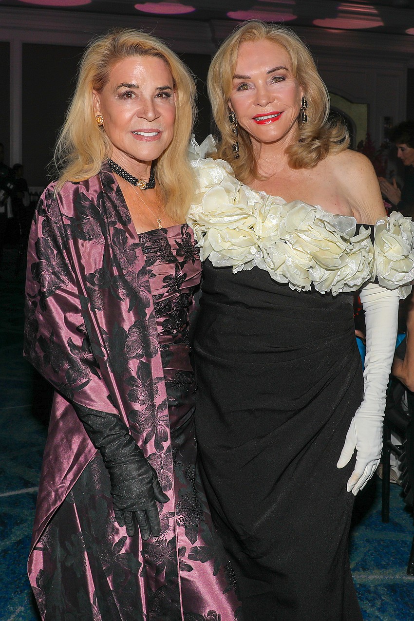 Katherine Harris and her equally elegant best friend Margaret Wise.