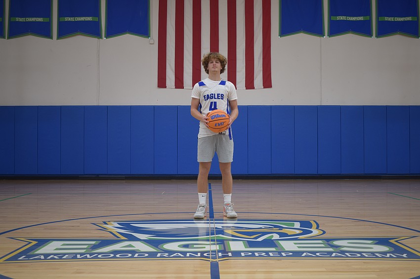As Lakewood Ranch Prep builds up its boys basketball program, Gavin Henderson has been a cornerstone, and is on track to be the Eagles' all-time leading scorer when he graduates in 2027.