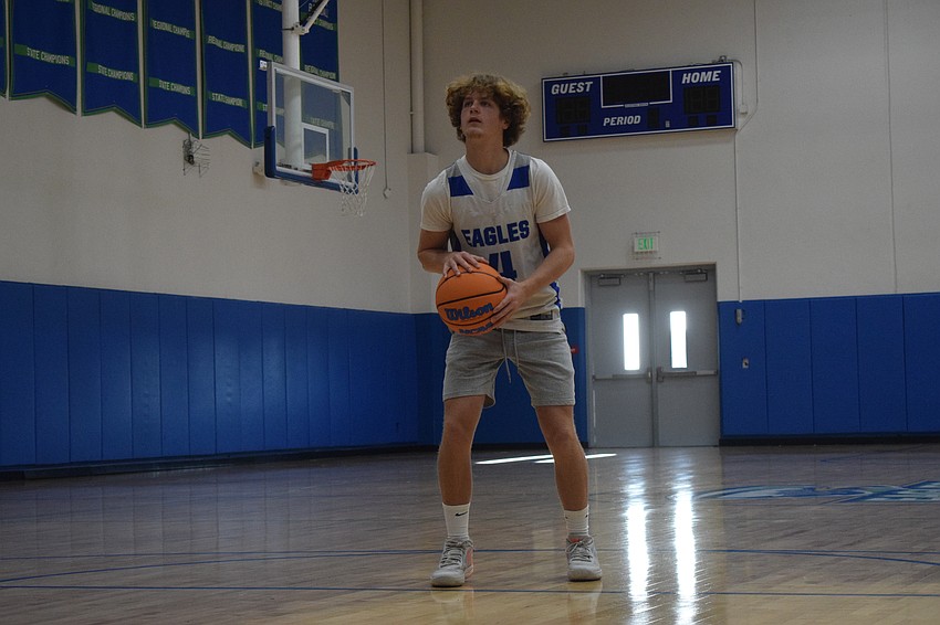 Away from the court, Gavin Henderson spends his days in the classroom as a member of the Cambridge/AICE program, which could ultimately earn him free tuition to any public university in Florida.