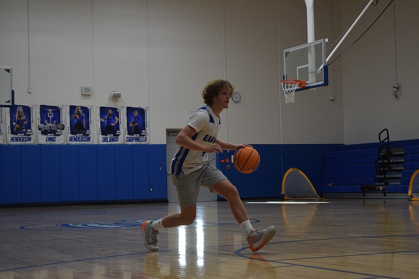 Coach Mike Rostampour sees Gavin Henderson as a 