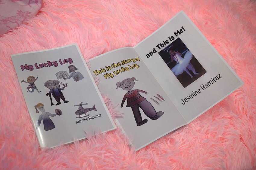 Manuel Ramirez, Jasmine's father, created a hand drawn booklet titled 