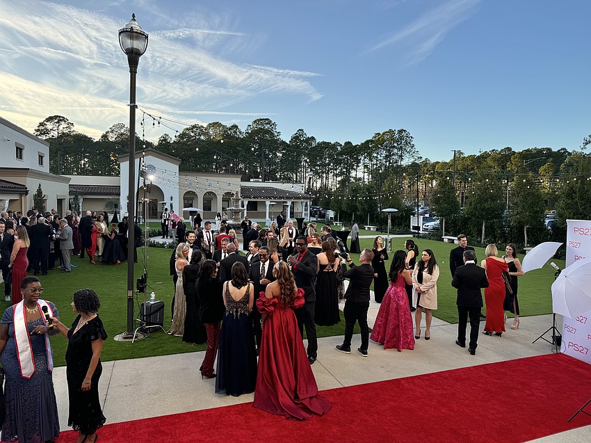 Guests at the PS27 Entrepreneur Awards mingle as some are interviewed for an Internet livestream by Whitney Meyer, left, while others have their photos taken before the ceremony. Guests at the PS27 Entrepreneur Awards mingle as some are interviewed for an Internet livestream by Whitney Meyer, left, while others have their photos taken before the ceremony.