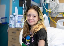 Jasmine Ramirez, 14, is now recovering from the amputation of her 174-pound leg that was performed at Johns Hopkins All Children’s Hospital in St. Petersburg on Dec. 11.