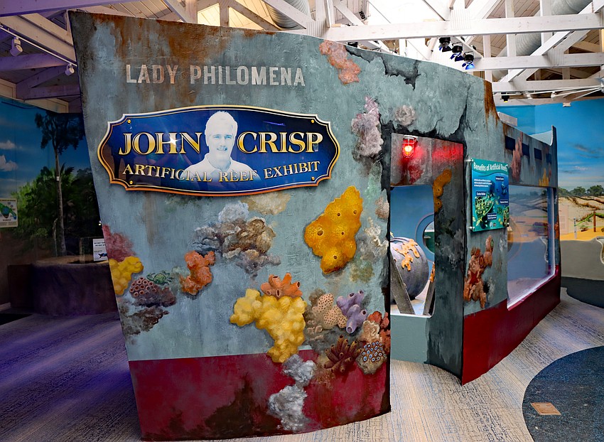 The John Crisp Artificial Reef Exhibit is now open at the Marine Science Center. Courtesy photo