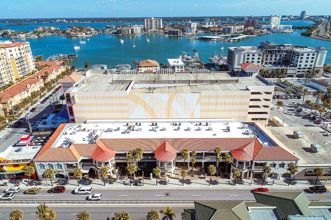 Pelican Walk, a 31-year-old retail center on Clearwater Beach, is up for sale.