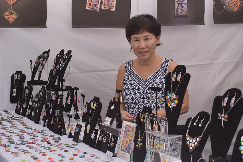 Tallahassee's Mary Lee of Mary's Origami began creating art out of paper in 1995 including jewelry, 2-D wall art and 3-D objects. She said origami is her hobby, purpose and a way to express herself.