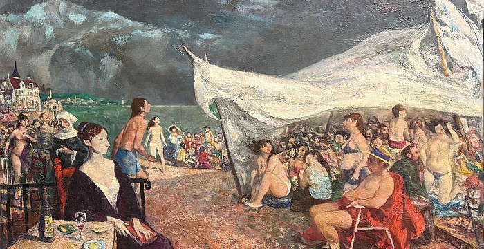 Ben Stahl's "Thunder on the Beach" is on display at Ringling College of Art and Design through April 11.