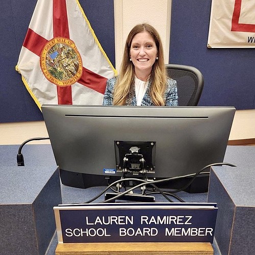 Lauren Ramirez is among 27% of all school board members in Florida to earn Certified Board Member recognition.