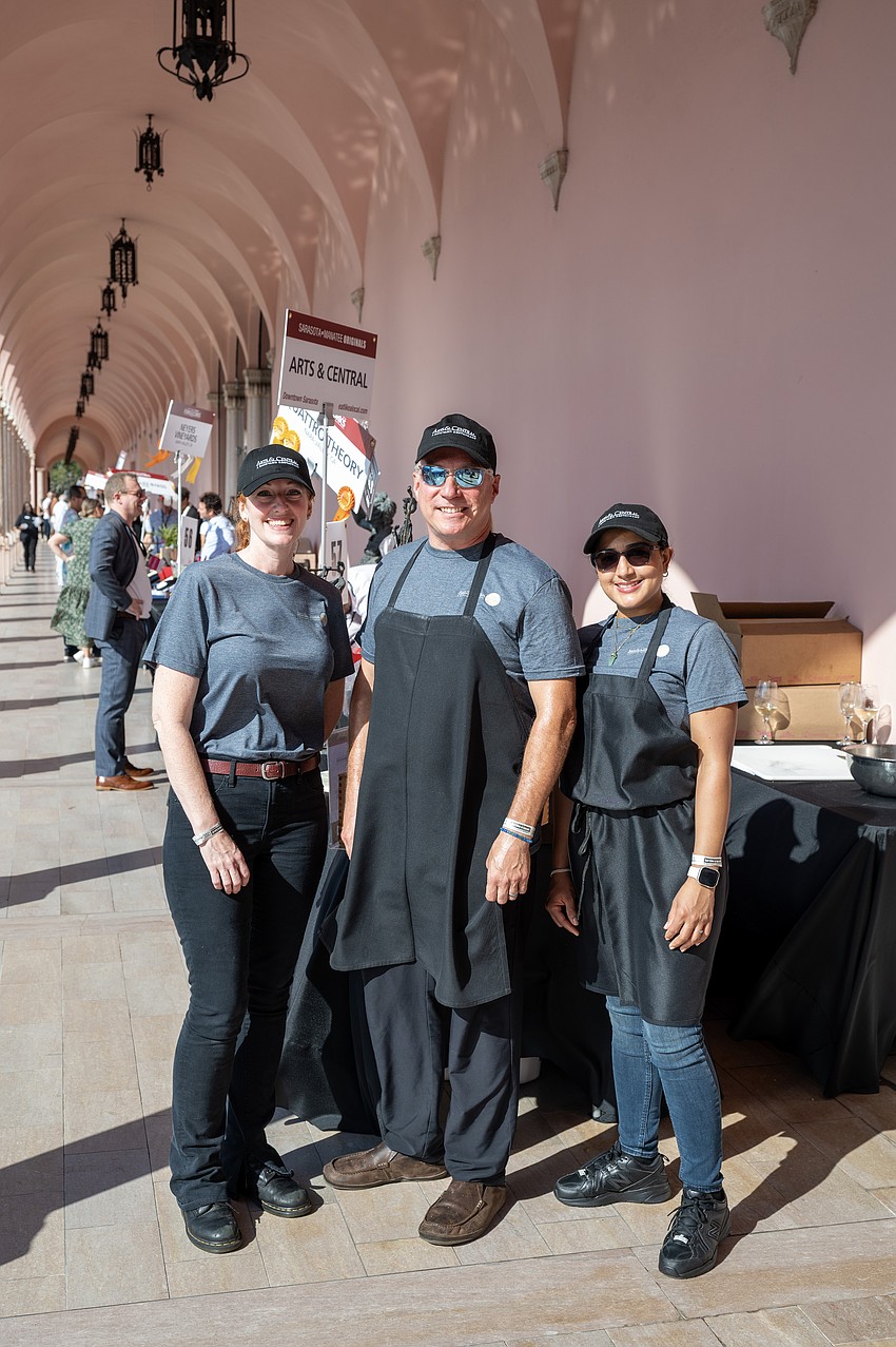 Sarah Simmons, Erik Walker and Lina Echauarria