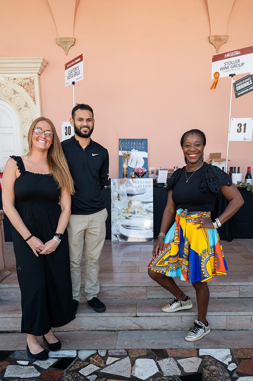 Andrea Shackleford, Osmel Fuentes and Mavis Frey