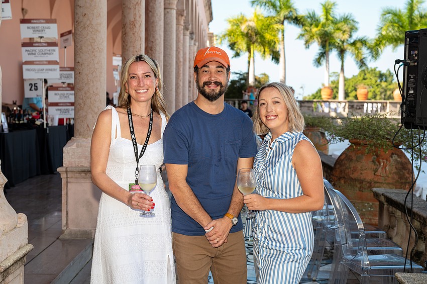 Nicole Vera, John Dangaran and Briana Mull