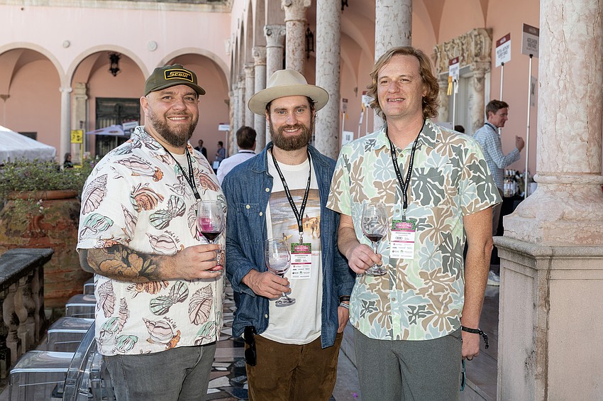 Todd Ricard, Drew Schneider and Derrek Vipond