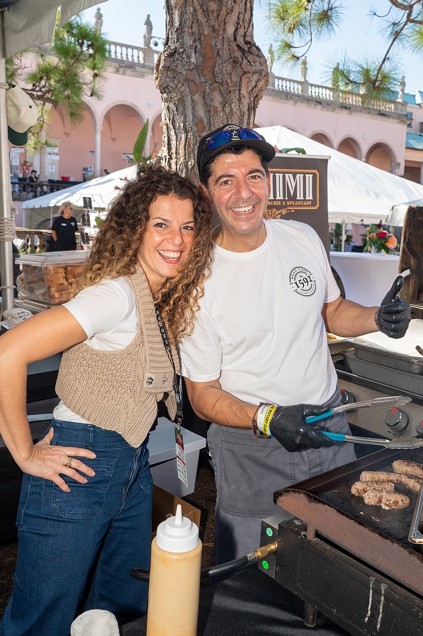 Mila Aguiar and Johnny Zaki