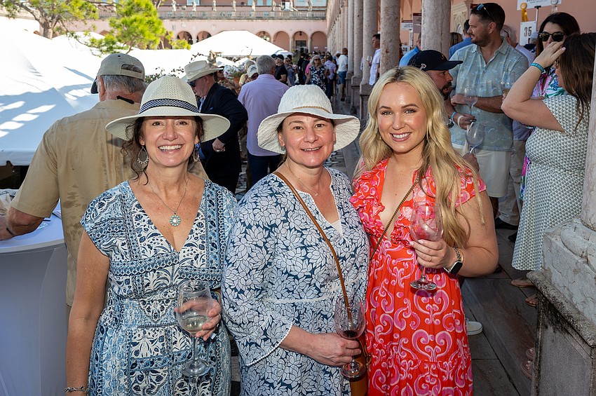 Coleen Phillips, Dottie DeCarlo and Lauren Redington