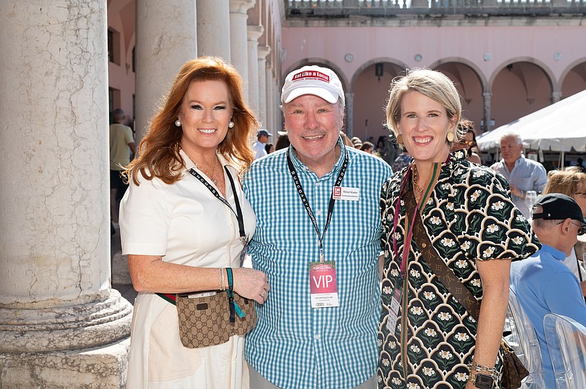 Terri and Michael Klauber with Erin Hudson