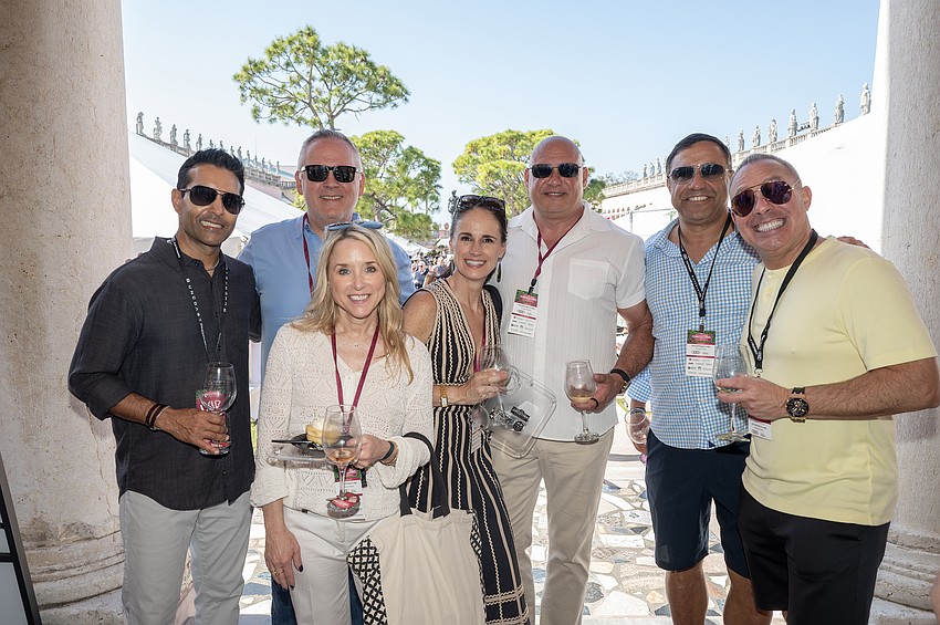 Bobby Shah, Holly and Patrick Wright, Kristin and Eric Kowalewski, Nathan Schiffer and Stephen Grossman