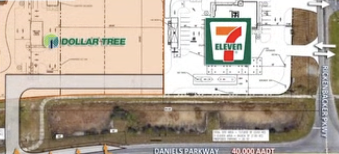 A Dollar Tree will be developed at 13480 Rickenbacker Parkway in Lee County.