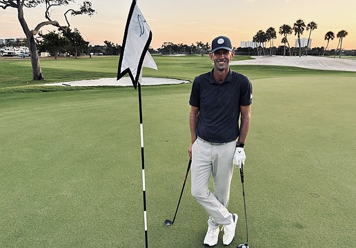 Golf pro Stephen Arnold succeeded in his goal of playing 100 holes of golf in a single day to benefit families involved with First 1,000 Days Suncoast.