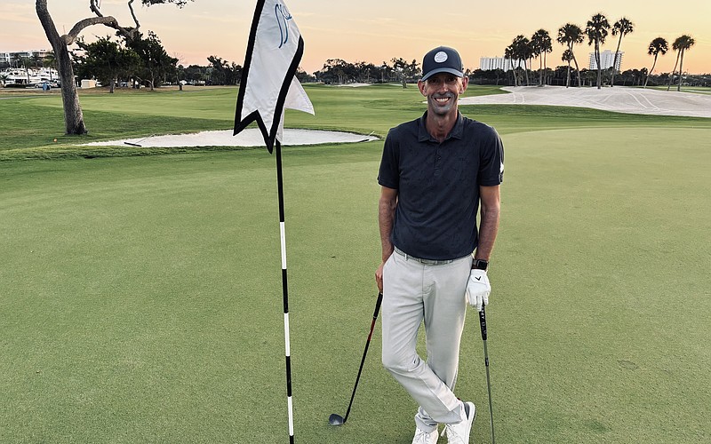 Golf pro Stephen Arnold succeeded in his goal of playing 100 holes of golf in a single day to benefit families involved with First 1,000 Days Suncoast.