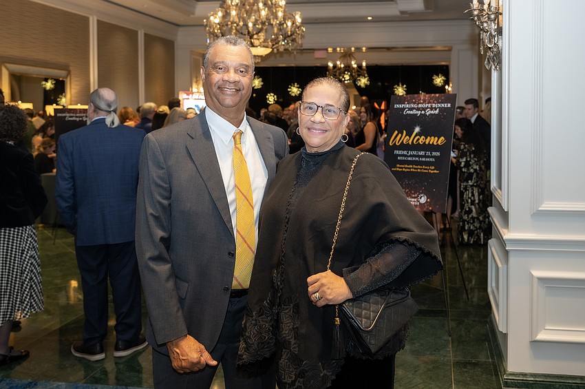 Judge Charles Williams and Jackie Woods