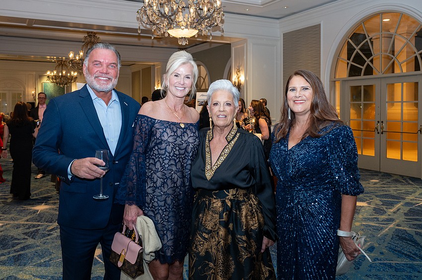 David Hadley, Melodie Oaks, Sunshine from Darkness Executive Director Marlene Hauck and Gali Welch