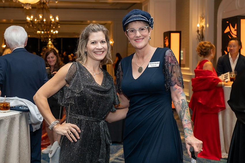 Kristen Theisen and Sharon Kunkel