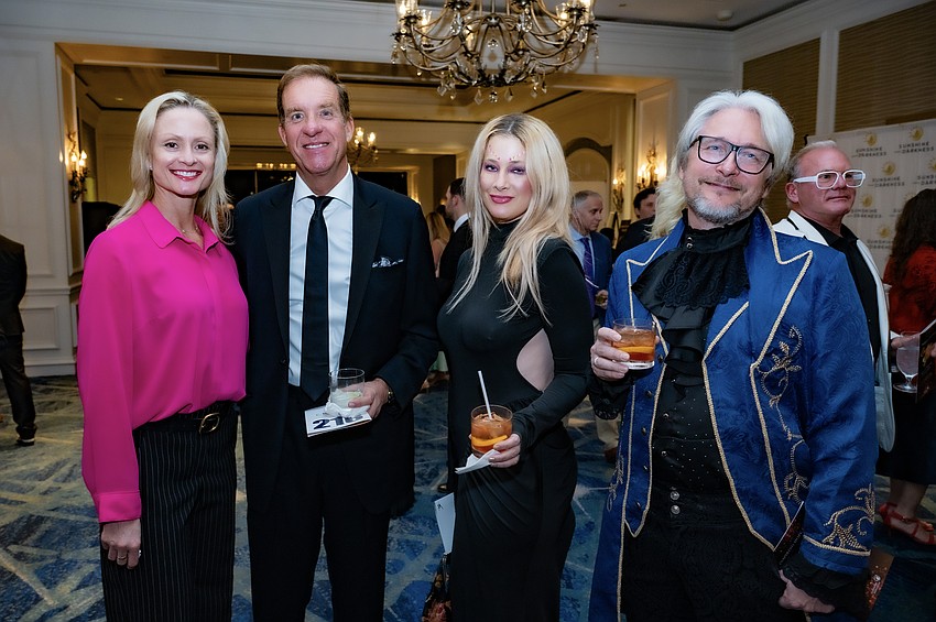 Sonia Ragan, John Chapman, Erica Newport and Csaba Osvath