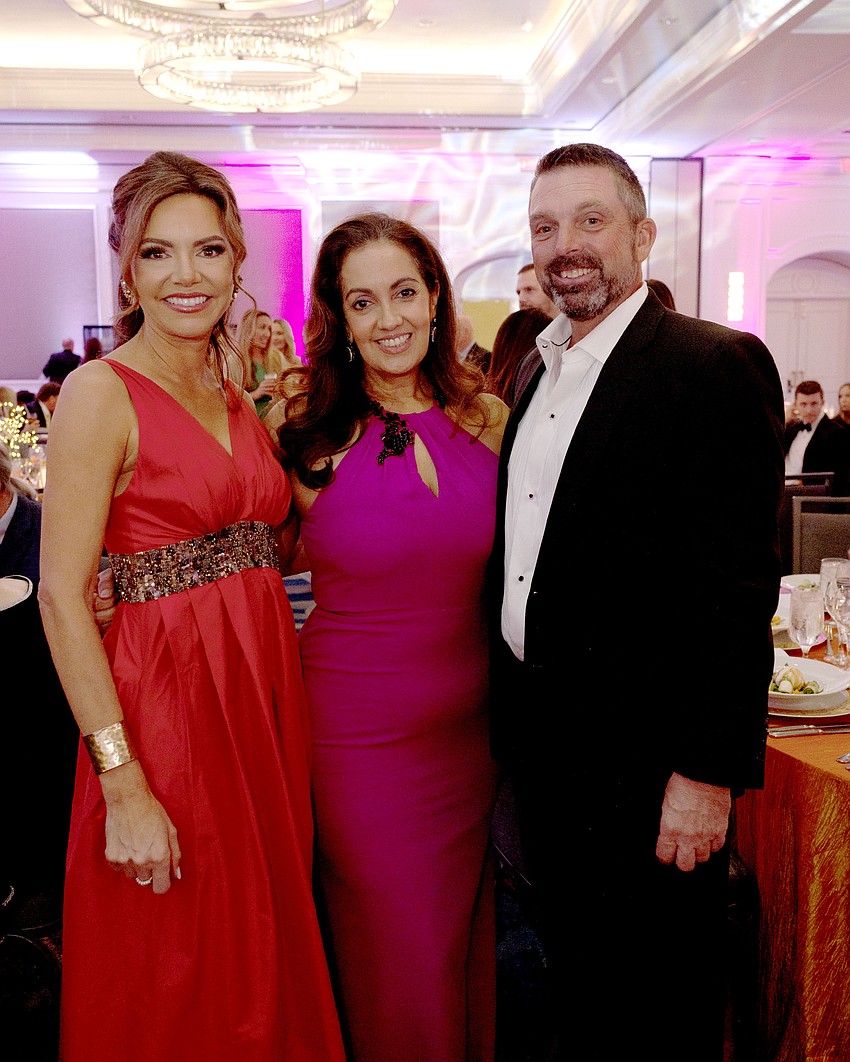 Dr. Amie Austin, Maria and Scott Luedeke