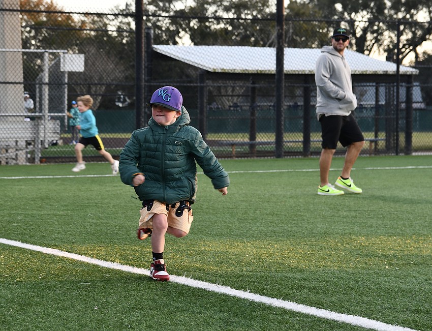Brooks Napier is one of many children whose baseball opportunities will grow from the Challenger Division. His dad, Kyle Napier, will coach in the inaugural season.