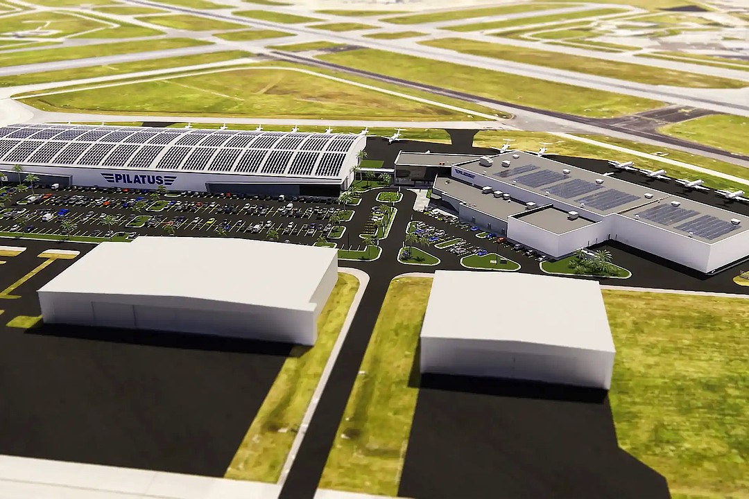 Global aircraft maker breaks ground at Sarasota-Bradenton International Airport