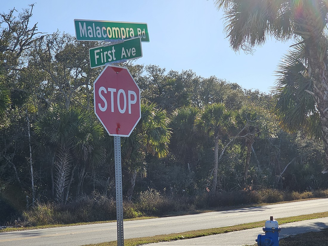 Among the county's CIP projects is a regrading of First Avenue in The Hammock and the widening of the Malacompra Canal. Photo by Sierra Williams