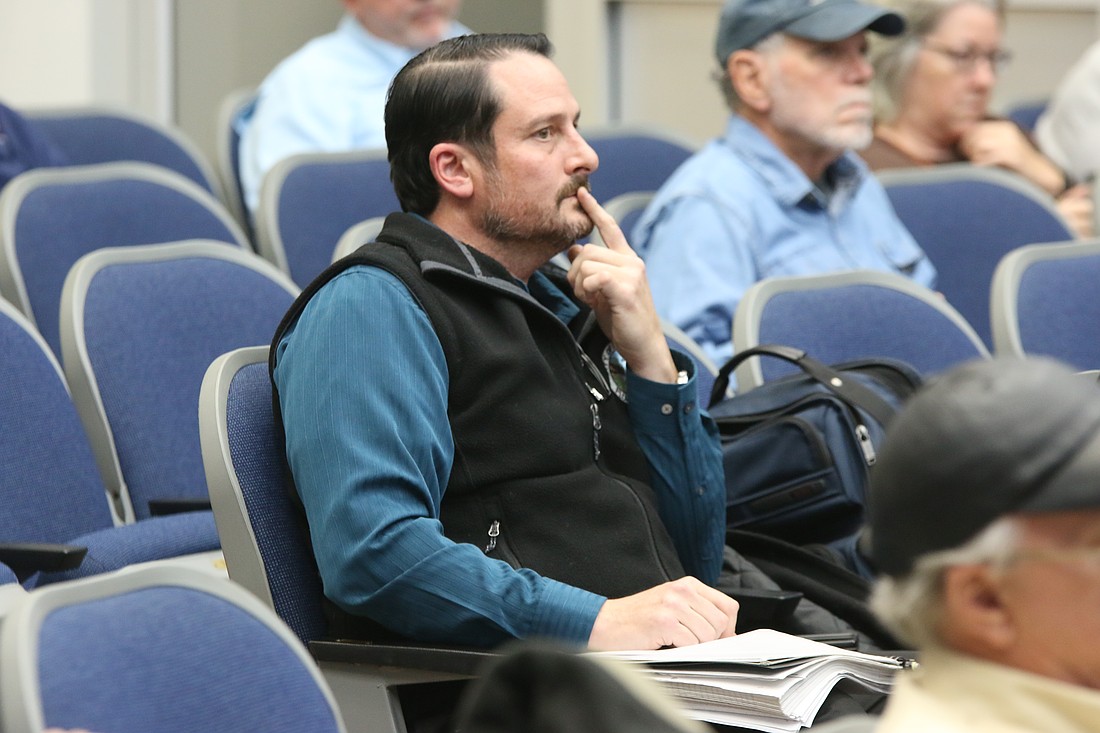 Flagler Beach Commissioner Eric Cooley. Photo by Sierra Williams