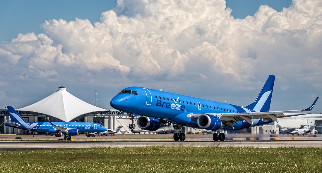 Breeze Airways will offer nonstop flights from Tampa International Airport to Nassau, Bahamas starting June 11, 2026.