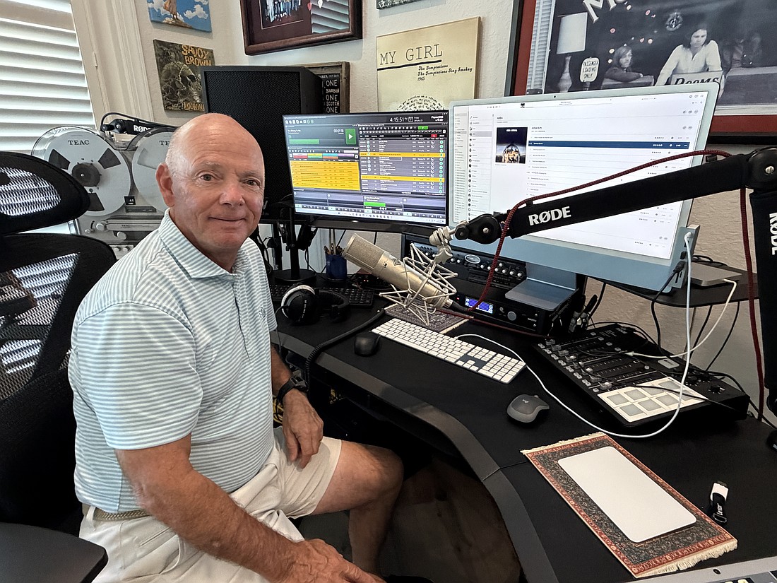 Thorp Thomas started Boyd Street Radio to provide music for his wife, Pam Thomas, to play in her sandwich shop, Pammie’s Sammies on Boyd Street in downtown Winter Garden.