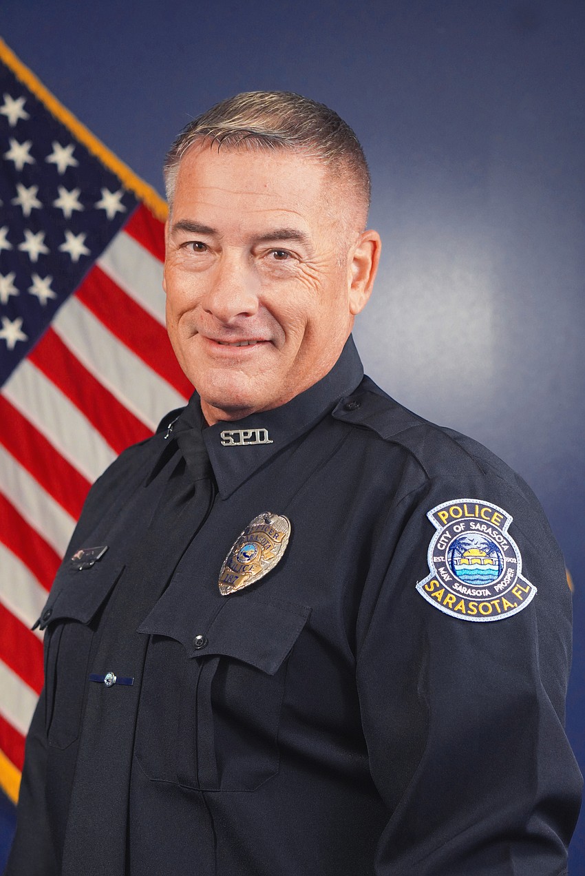 Officer Ron Dixon was one of two members of the Sarasota Police Department who were honored.