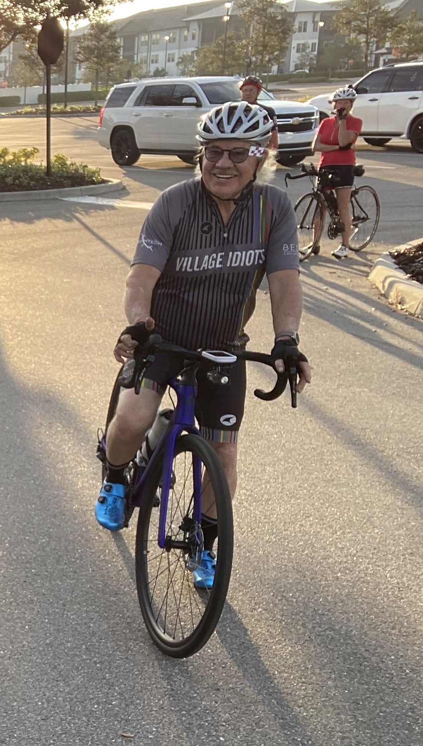 Village Idiots Cycling Club President Dawn Zielinski says Patrick Franklin Sr., who died in a accident Jan. 22 in west Bradenton, was a leader in terms of safety on a bicycle.