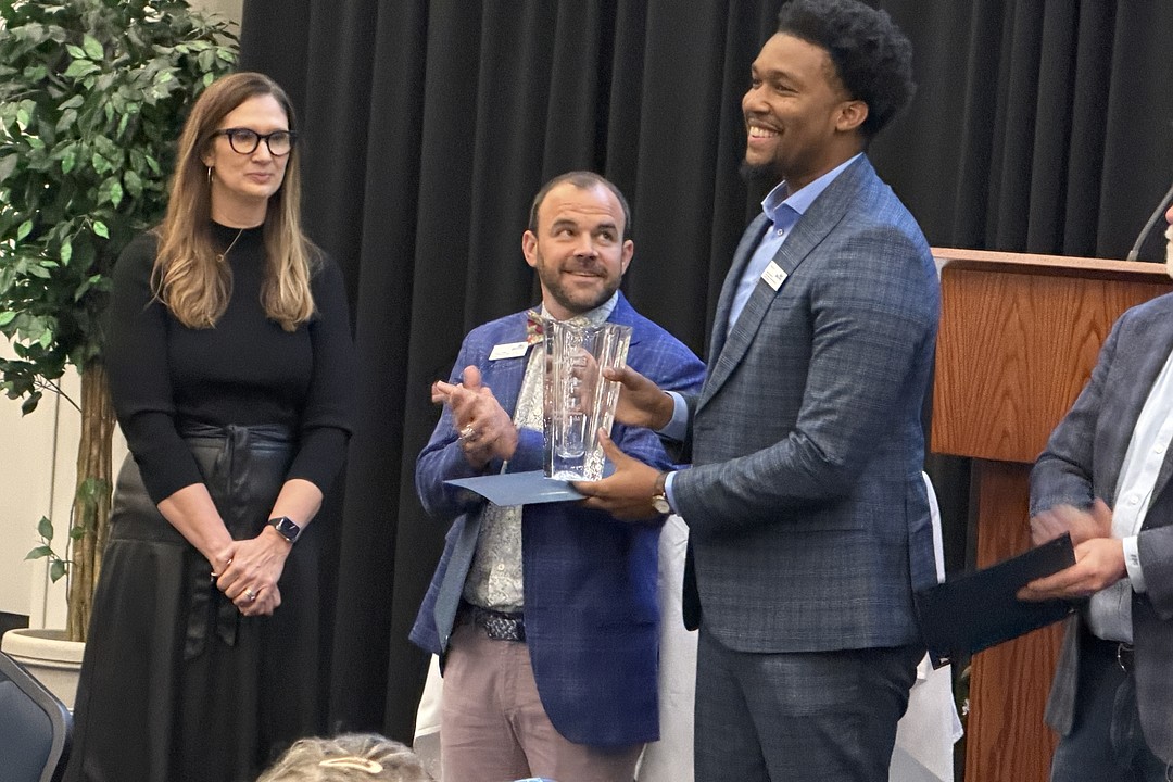 Darrin Eakins, founder of DuBlasé Whiskey, named 2026 Small Business Leader of the Year