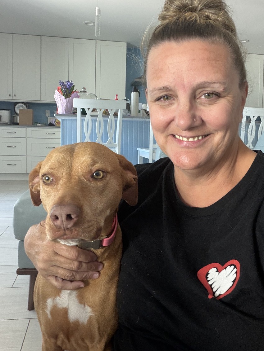 Andrea Nurse and Arya. Courtesy photo