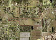 The red outline shows where M/I Homes of Sarasota proposed to build 167 homes.